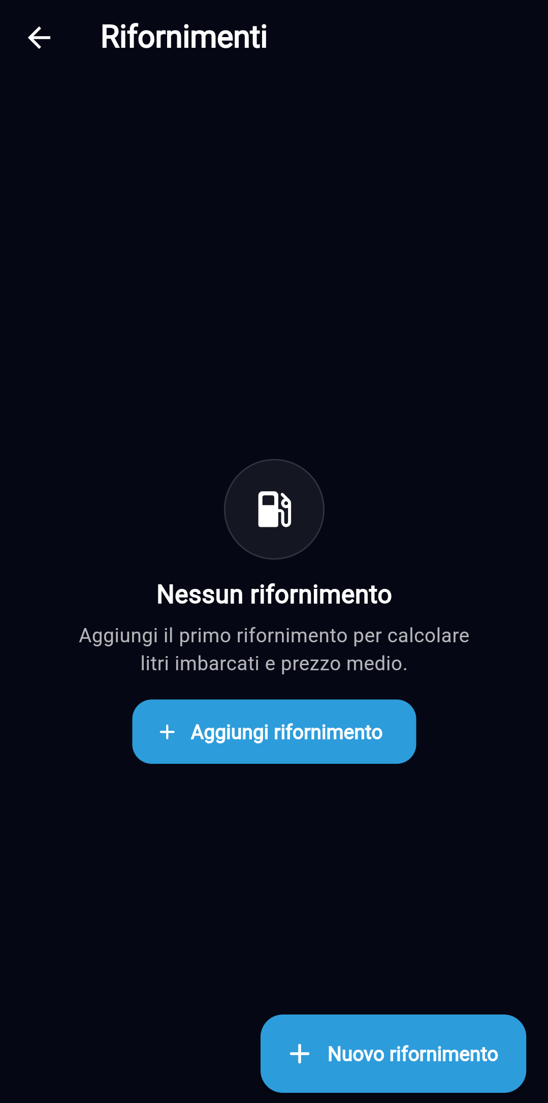 Schermata app Diportista 2